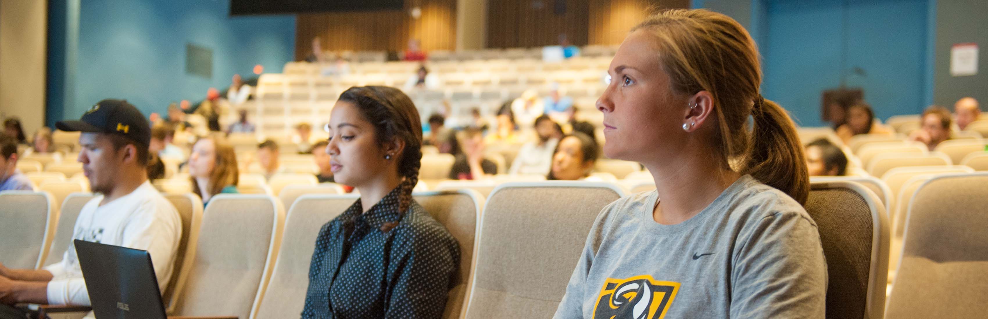 VCU students in a classroom