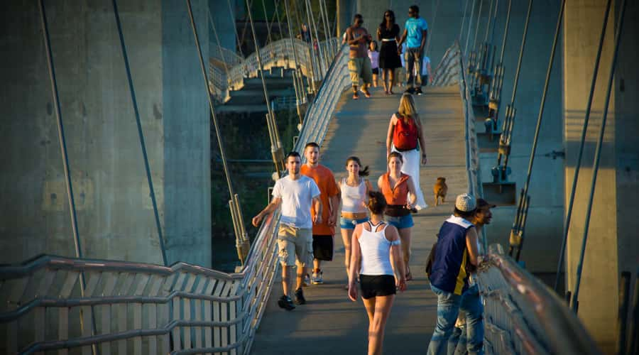  Belle Isle pedestrian bridge